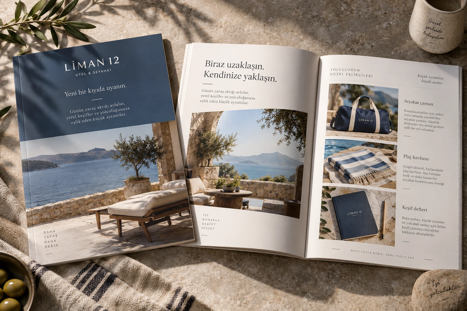 LİMAN 12 — Katalog tasarımı konsept çalışması